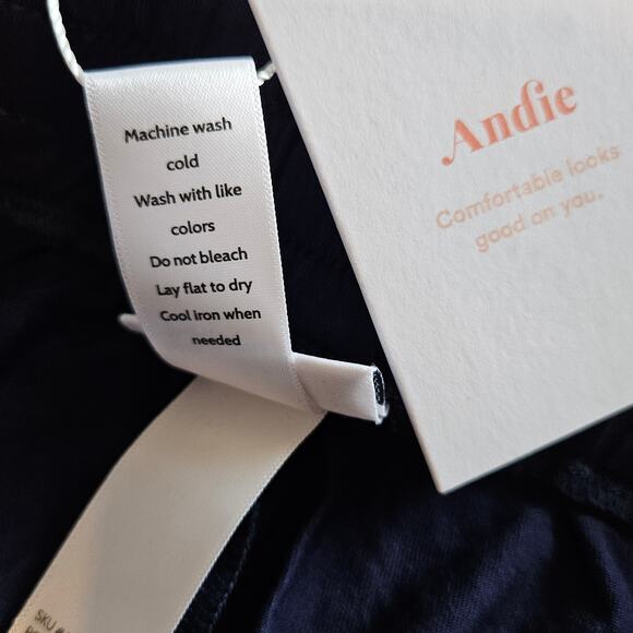 Andie The Shorts Eclipse Blue Women's Size Medium Comfort Lounge Neutral - Picture 5 of 7